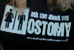 ask me about my ostomy awareness shirt
